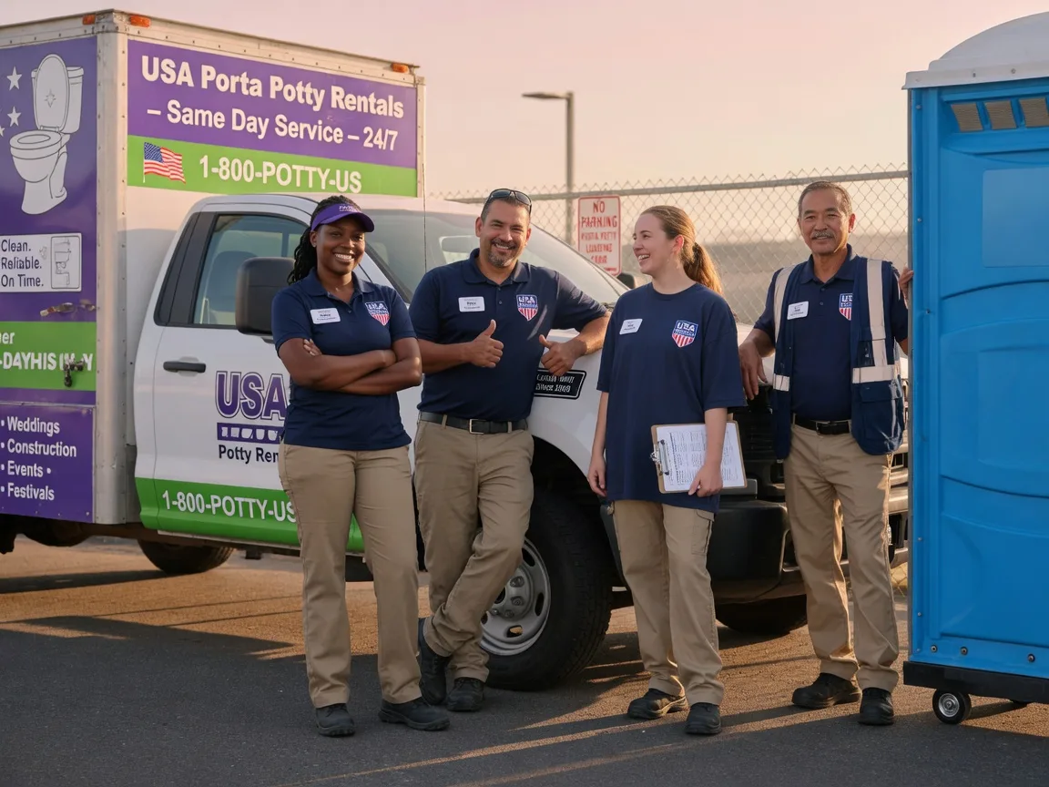 Porta Potty Rental company in Montgomery, LA
